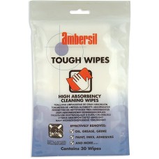 AmbersilAmberclens Tough Wipes (30 wipes)