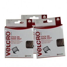 Velcro Stick On Coins Hook Only (19mm x 125)
