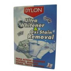Dylon Ultra Whitener & Oxi Stain removal (5 sachets)