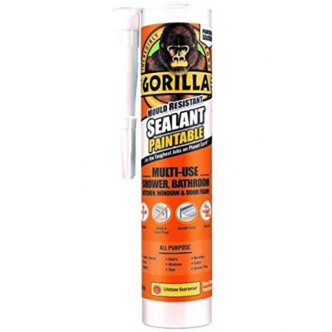 Gorilla White Paintable Sealant (265ml)